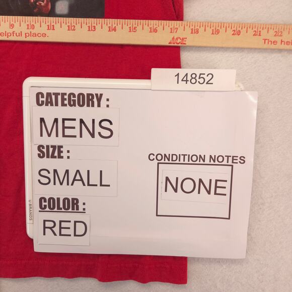 DGK Mike Tyson Short Sleeve Graphic Crew Neck Shirt Mens Size Small S Red - Picture 8 of 9